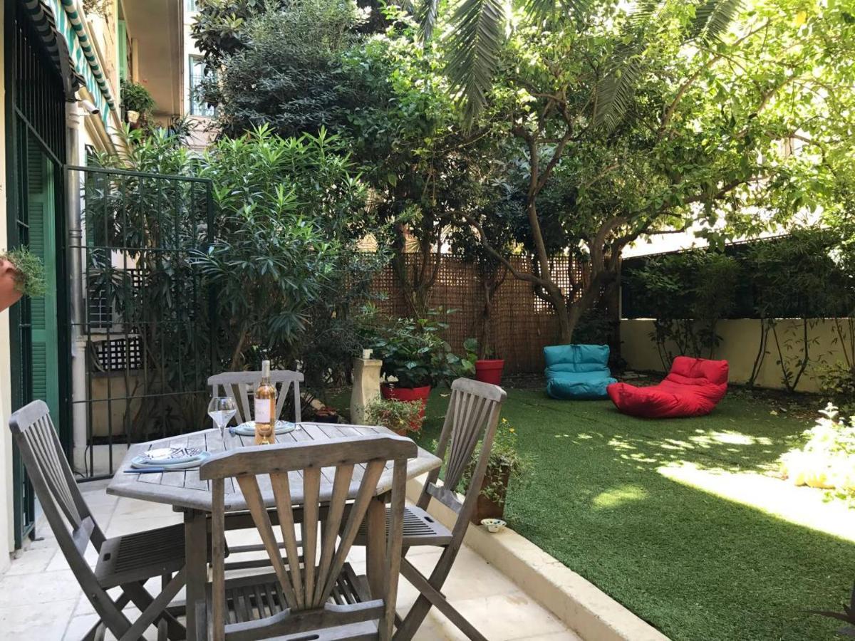 Homelivia, Luxueux Appartement Avec Jardin Prive Nizza Esterno foto