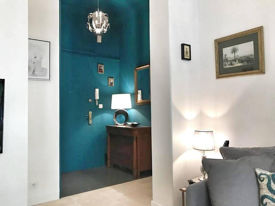 Homelivia, Luxueux Appartement Avec Jardin Prive Nizza Esterno foto