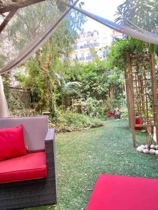 Homelivia, Luxueux Appartement Avec Jardin Prive Nizza Esterno foto